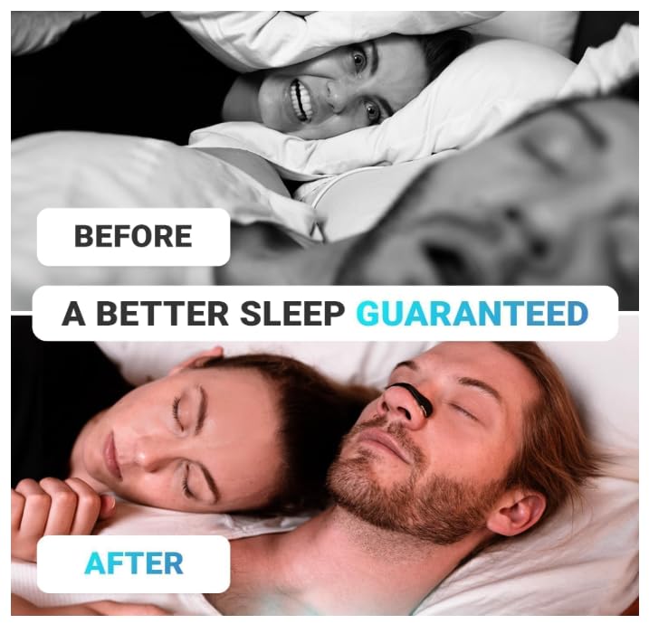 Reusable Magnetic Nasal Strips ā Anti Snore Nose Clip | Improve Breathing & Sleep Quality | Comfortable Fit for Men & Women