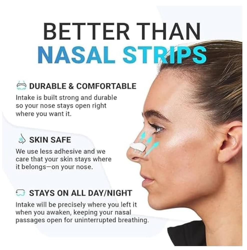 Reusable Magnetic Nasal Strips ā Anti Snore Nose Clip | Improve Breathing & Sleep Quality | Comfortable Fit for Men & Women